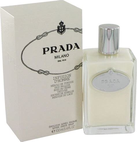 infusion d'homme prada 100 ml balsamo after shave|PRADA INFUSION D'HOMME .